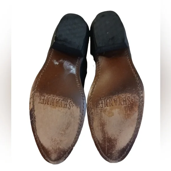 Shayanne Women’s Black Cowboy Boots Slouchy Black Cowgirl Boots Size 9 - Picture 8 of 14